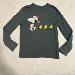 GAP Kids Boy’s M (8) Snoopy Kids Long Sleeve Shirt